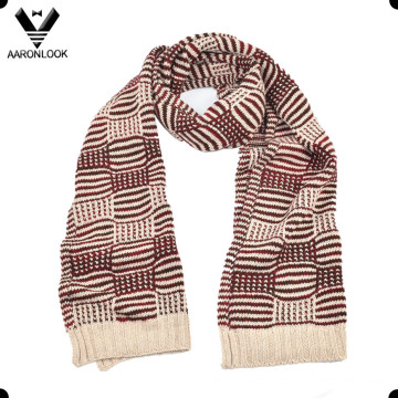 2016 Winter Fashion Jacquard Men Scarf/2 Colorways Sellection